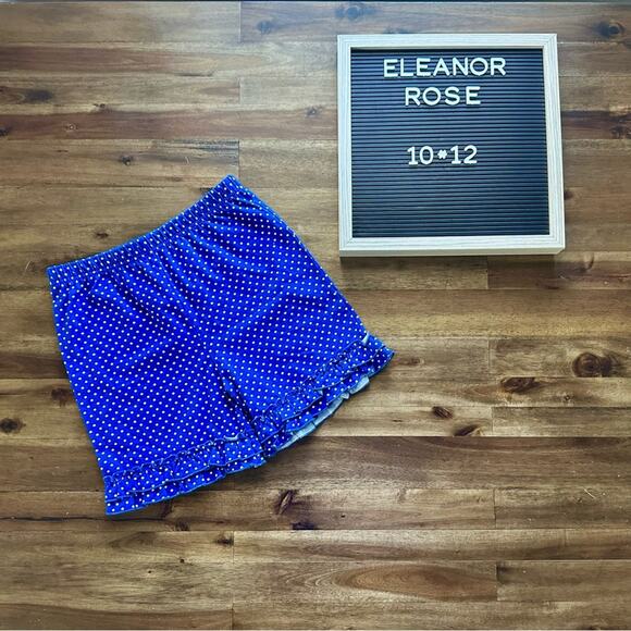 Eleanor Rose Star Spangled Sunglasses Navy White Polka Dot Brailey Shorts 10/12 - Picture 1 of 4